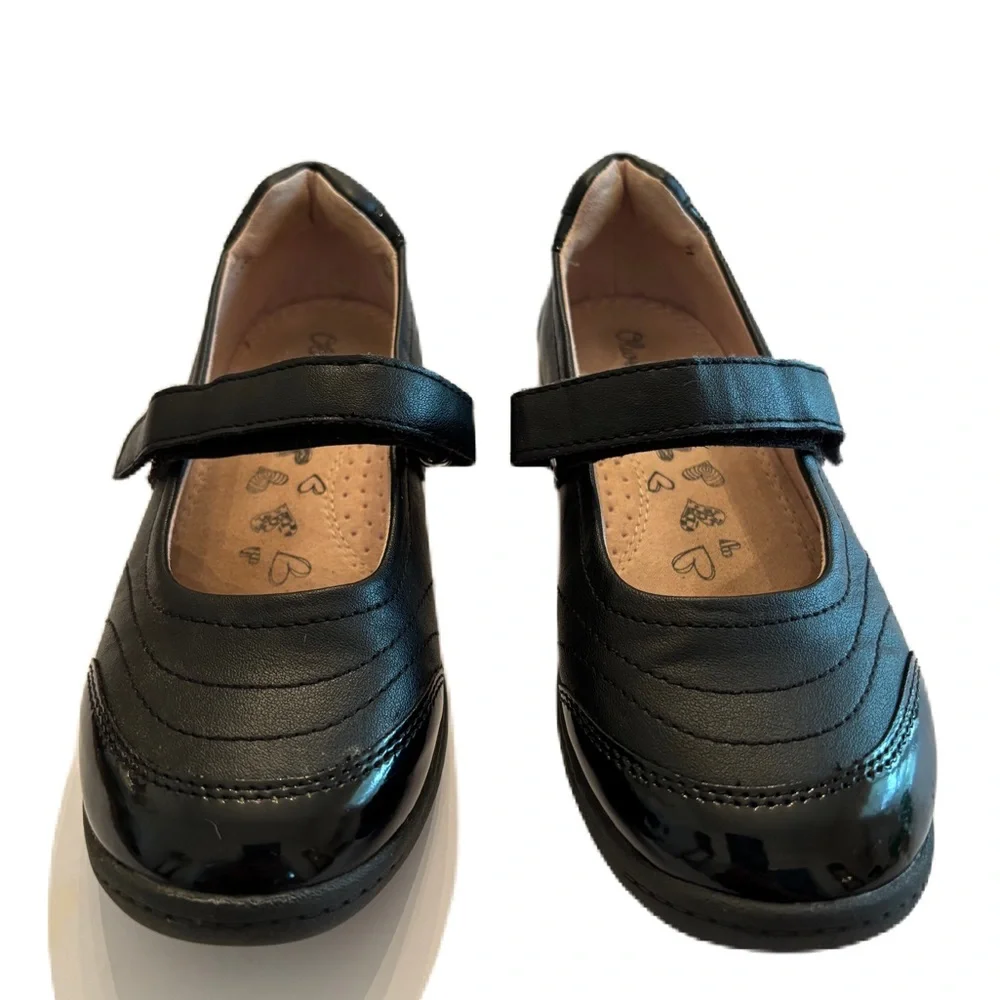 Olive & Edie Black Francis Mary Jane Flat Size Little Girl 1